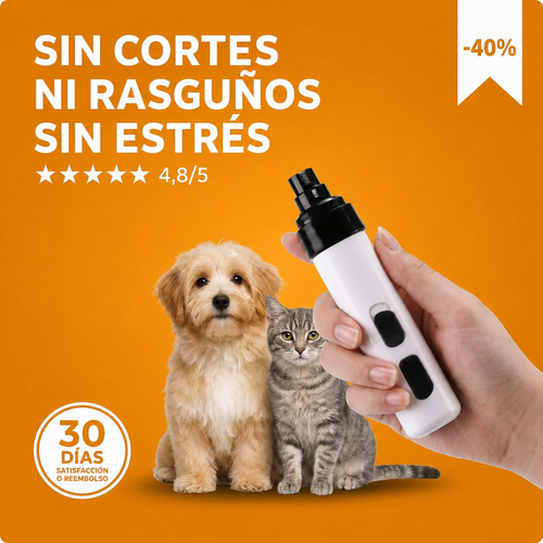 PawTrim™ | Cortaúñas Eléctrico para Mascotas