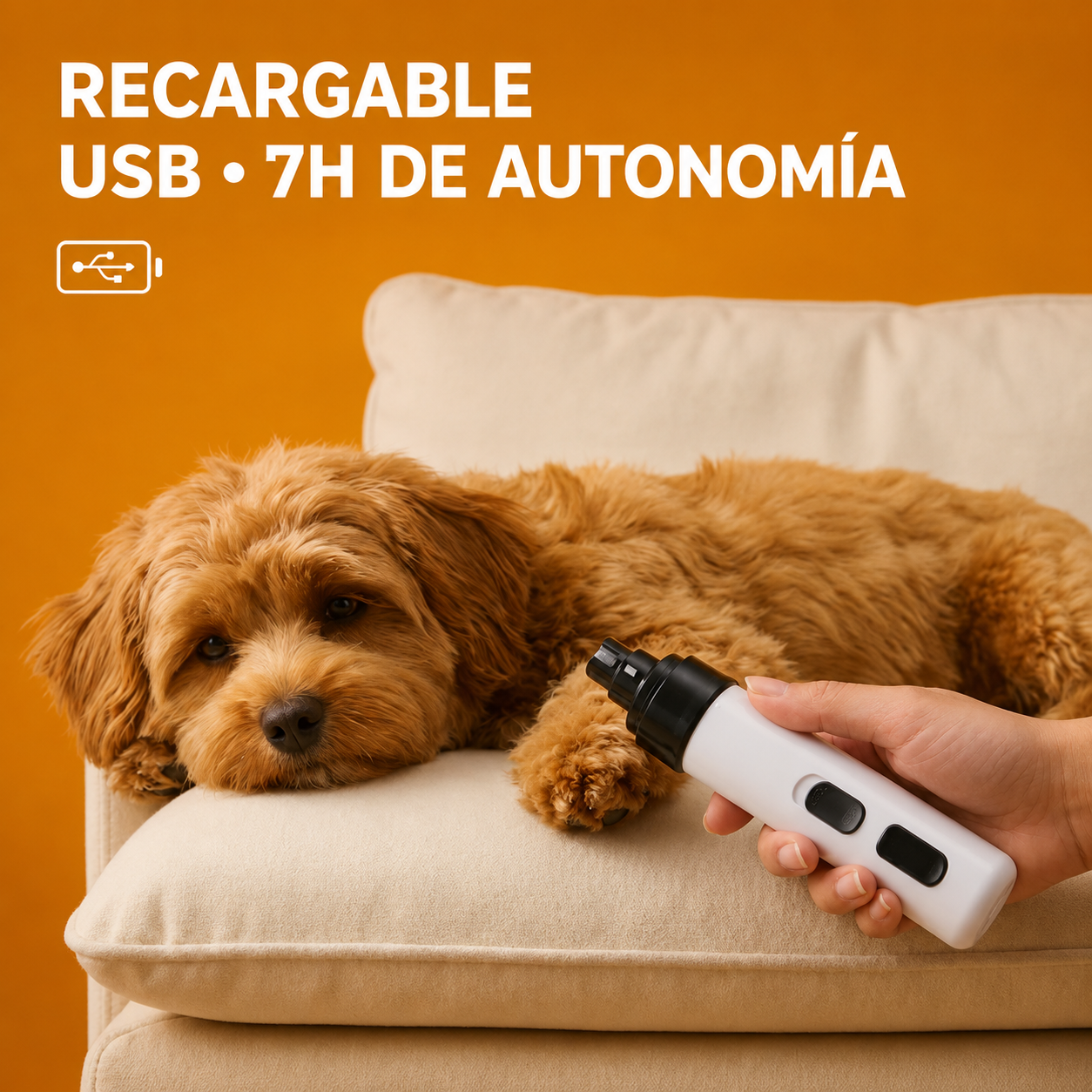 PawTrim™ | Cortaúñas Eléctrico para Mascotas