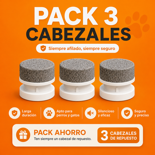 Pack de 3 Cabezales de Repuesto