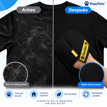 PawTrim™ Guante AtrapaPelos