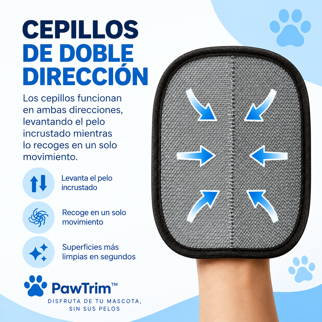 PawTrim™ Guante AtrapaPelos